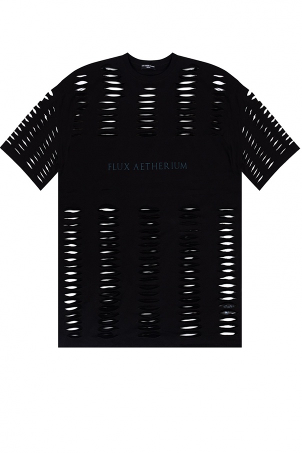 Raf Simons T-shirt with cut-outs | Men's Clothing | Vitkac